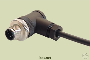 Click to enlarge the image of M12 male Connector of 4 pins M12 male Connector of 4 pins
