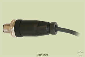 Click to enlarge the image of M12 male Connector of 4 pins M12 male Connector of 4 pins
