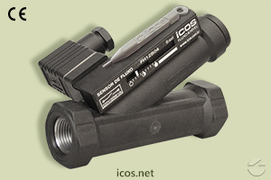 Click to enlarge the image of Eicos flow switch FH12B04, ideal for medium liquid flows Eicos flow switch FH12B04, ideal for medium liquid flows