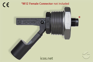 Click to enlarge the image of Eicos Level Switch LA31N-M12 for liquids Eicos Level Switch LA31N-M12 for liquids