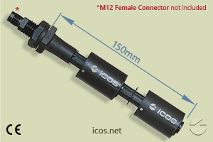 Click to enlarge the image of Eicos level switch LE152-1-M12 for liquids Eicos level switch LE152-1-M12 for liquids