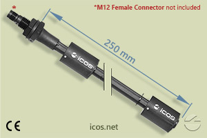 Click to enlarge the image of Eicos level switch LE252-1-M12 for liquids Eicos level switch LE252-1-M12 for liquids