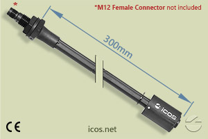 Click to enlarge the image of Eicos level switch LE301-M12 for liquids Eicos level switch LE301-M12 for liquids