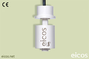 Click to enlarge the image of Eicos level switch LV42A-40 for narrow passages and top mounting Eicos level switch LV42A-40 for narrow passages and top mounting