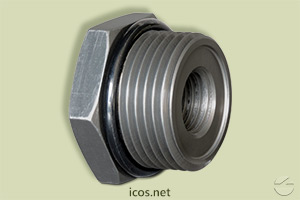 Click to enlarge the image of 1"BSP aluminum connection for mounting of level switchs 1"BSP aluminum connection for mounting of level switchs