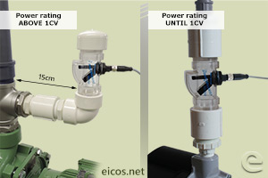 Click to enlarge the image of Mounting of Contrasseco Sensor protects the pump starting without water Mounting of Contrasseco Sensor protects the pump starting without water